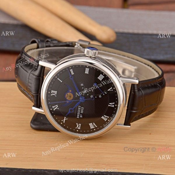 Breguet Classique Moon phase Replica Watch 2-Tone Rose Gold White Dial Breguet Classique Moon phase Replica Watch 2-Tone Rose Gold White Dial