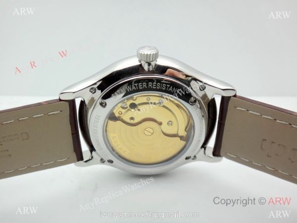 Buy Copy Rolex Geneve Cellini Black Watch Brown Leather strap Buy Copy Rolex Geneve Cellini Black Watch Brown Leather strap