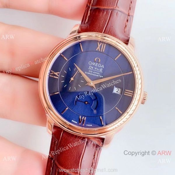DV Replica Omega De Ville Prestige Co?Axial Power Reserve Watch Rose Gold 39.5mm DV Replica Omega De Ville Prestige Co?Axial Power Reserve Watch Rose Gold 39.5mm