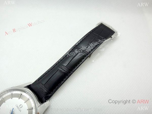 (VSF) Swiss Replica Omega De Ville Hour Vision Silver Dial Watch 41mm (VSF) Swiss Replica Omega De Ville Hour Vision Silver Dial Watch 41mm