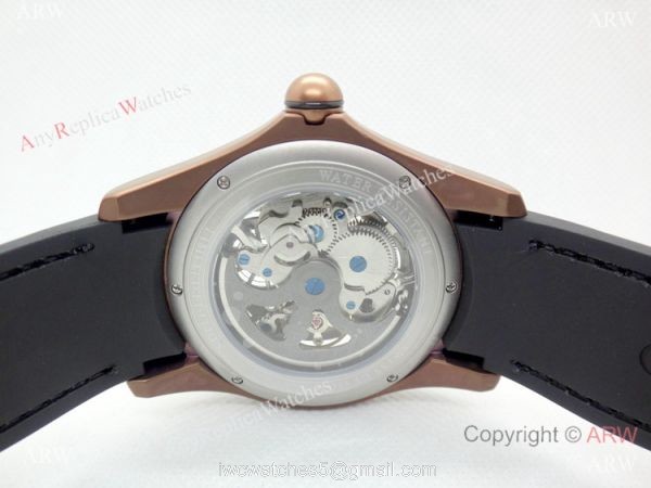 Copy Corum Bubble Squelette Automatic Watch Brown Case White Face Copy Corum Bubble Squelette Automatic Watch Brown Case White Face