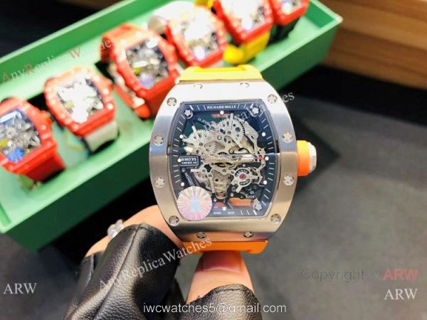 Copy Richard Mille RM035-Americas Watch SS Orange Rubber Band Copy Richard Mille RM035-Americas Watch SS Orange Rubber Band