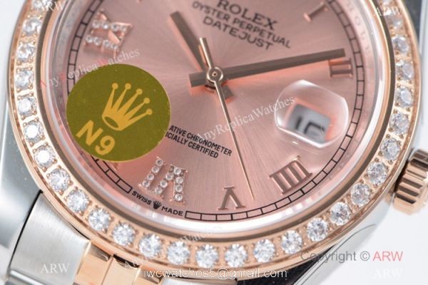 Diamond Bezel 2 Tone Rose Gold Rolex Datejust II Watch Swiss Grade 1 Diamond Bezel 2 Tone Rose Gold Rolex Datejust II Watch Swiss Grade 1