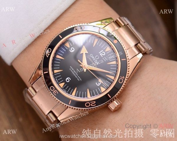 Omega Seamaster 300 Spectre Watch Replica 2-Tone Blue Ceramic Omega Seamaster 300 Spectre Watch Replica 2-Tone Blue Ceramic