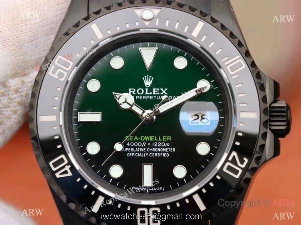 Swiss ETA2824 Rolex Sea Dweller 50th Anniversary Replica Watch D-Green Dial 43mm Swiss ETA2824 Rolex Sea Dweller 50th Anniversary Replica Watch D-Green Dial 43mm