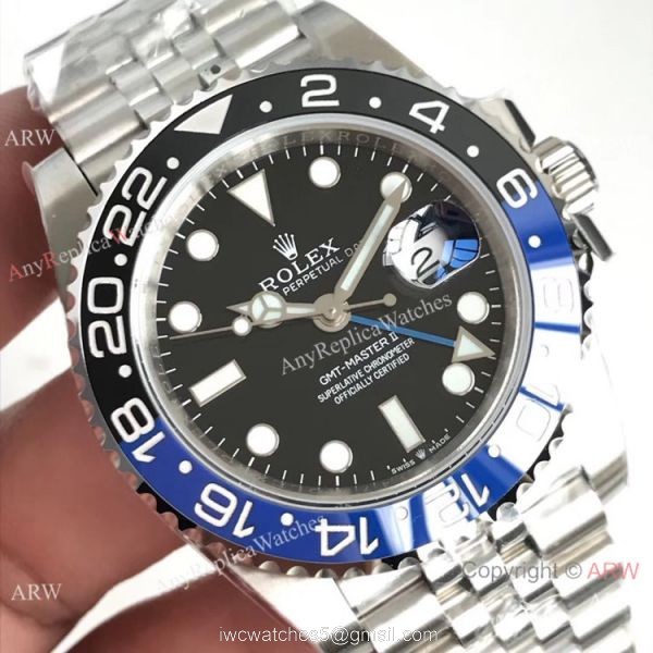 (EW) Swiss ETA2836 Rolex Batman Replica Watch Ss Jubilee Strap (EW) Swiss ETA2836 Rolex Batman Replica Watch Ss Jubilee Strap