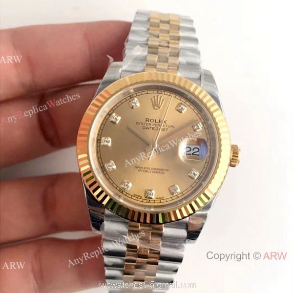 (EW) Rolex 3235 Datejust II Two-Tone Diamond Watches Rolex Grade 1 (EW) Rolex 3235 Datejust II Two-Tone Diamond Watches Rolex Grade 1
