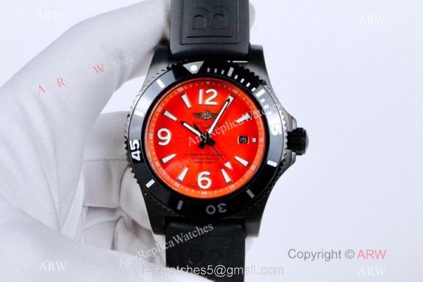 New Fake Breitling Superocean II Blacksteel Rubber Strap Watches New Fake Breitling Superocean II Blacksteel Rubber Strap Watches