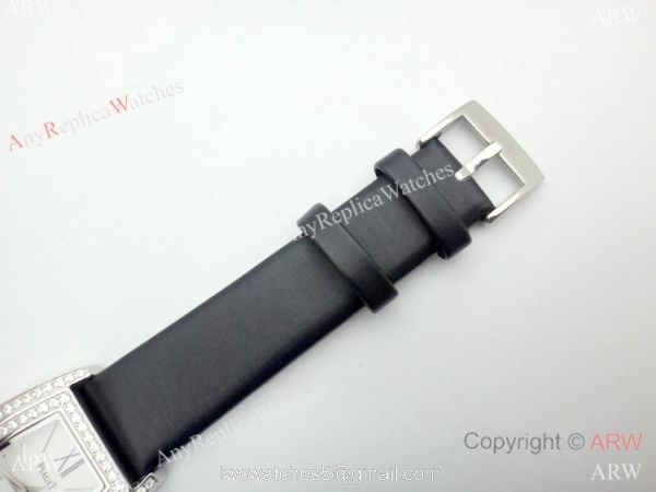 Copy Piaget Limelight Tonneau Women Watch SS Diamond Copy Piaget Limelight Tonneau Women Watch SS Diamond
