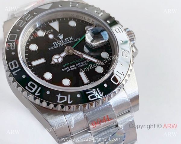 New Rolex GMT-Master II Stainless Steel 116710LN Noob 3135 Replica Watch (V10) New Rolex GMT-Master II Stainless Steel 116710LN Noob 3135 Replica Watch (V10)