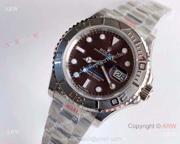 1:1 Best Edition Rolex Yachtmaster Stainless Steel Gray Dial Watch Noob 3135 Replica 1:1 Best Edition Rolex Yachtmaster Stainless Steel Gray Dial Watch Noob 3135 Replica