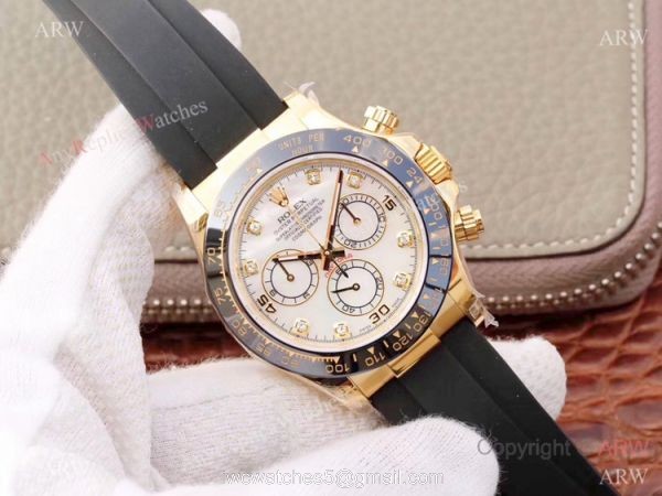 Swiss 4130 JH Factory Rolex Cosmograph Daytona Rubber Band Watch / Rolex Oysterflex Replica Watch Swiss 4130 JH Factory Rolex Cosmograph Daytona Rubber Band Watch / Rolex Oysterflex Replica Watch