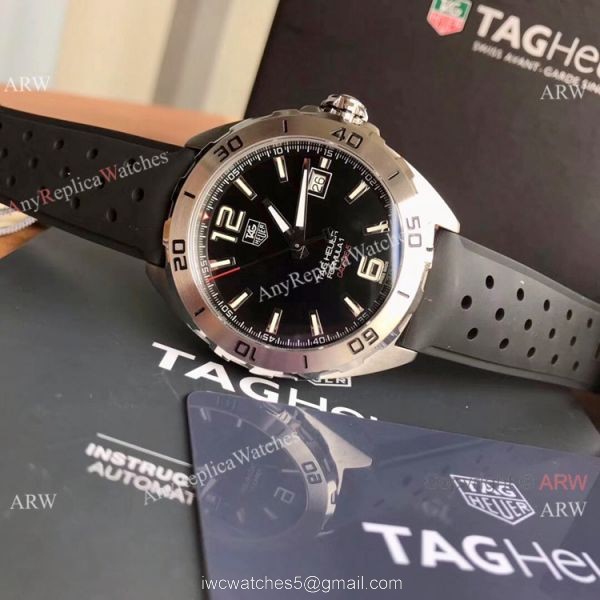 Swiss Grade Replica Tag Heuer F1 Calibre 5 Black Dial Watch 2019 New Swiss Grade Replica Tag Heuer F1 Calibre 5 Black Dial Watch 2019 New