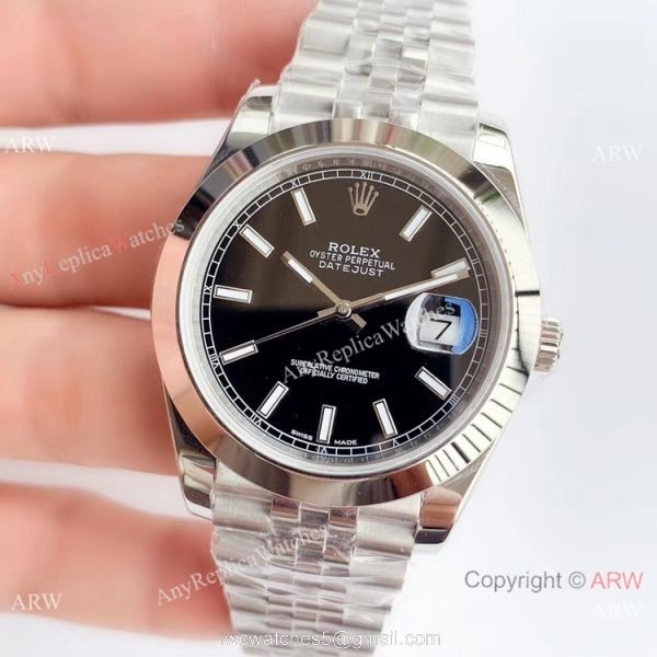NEW Upgraded Replica Rolex Datejust Black Dial Jubilee Watch Swiss 3235 V3 NEW Upgraded Replica Rolex Datejust Black Dial Jubilee Watch Swiss 3235 V3