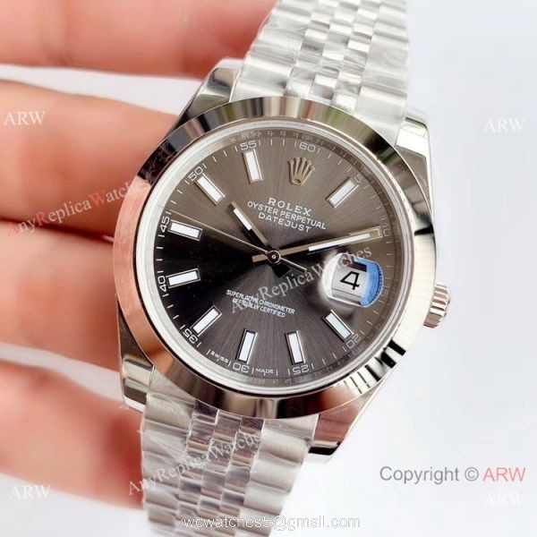 NEW Upgraded Swiss 3235 Rolex DateJust II Gray Dial Stainless steel Jubilee Copy Watch (V3) NEW Upgraded Swiss 3235 Rolex DateJust II Gray Dial Stainless steel Jubilee Copy Watch (V3)
