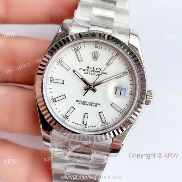 NEW Upgraded Copy Rolex Datejust II White Face Oyster Watch ETA3235 V3 Version NEW Upgraded Copy Rolex Datejust II White Face Oyster Watch ETA3235 V3 Version