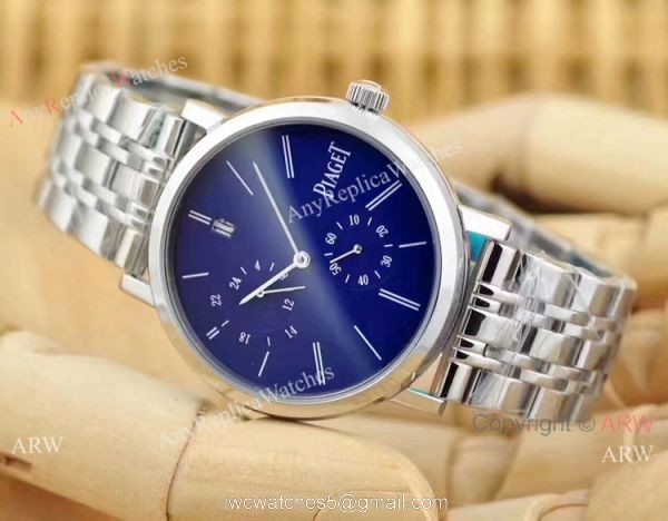 New Style Replica Piaget Altiplano Stainless Steel Black Face Watch New Style Replica Piaget Altiplano Stainless Steel Black Face Watch