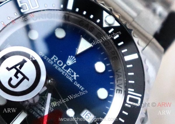 AJ Factory &8216;MAX Rolex Deepsea Blue Replica Watch 44mm AJ Factory &8216;MAX Rolex Deepsea Blue Replica Watch 44mm