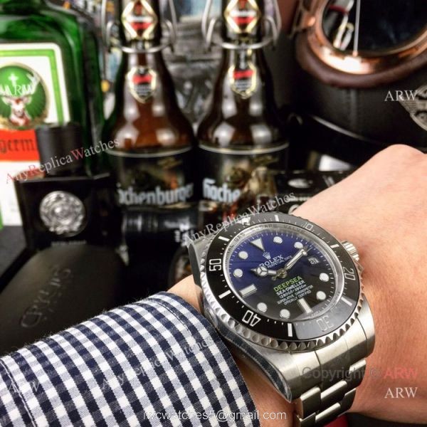 Rolex Deepsea Blue Replica Watch Stainless Steel Automatic Movement Rolex Deepsea Blue Replica Watch Stainless Steel Automatic Movement