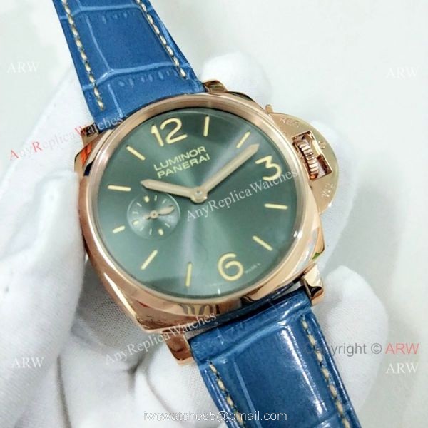 Copy Panerai Luminor Due PAM00677 Gray Dial Rose Gold Watch 42mm Copy Panerai Luminor Due PAM00677 Gray Dial Rose Gold Watch 42mm