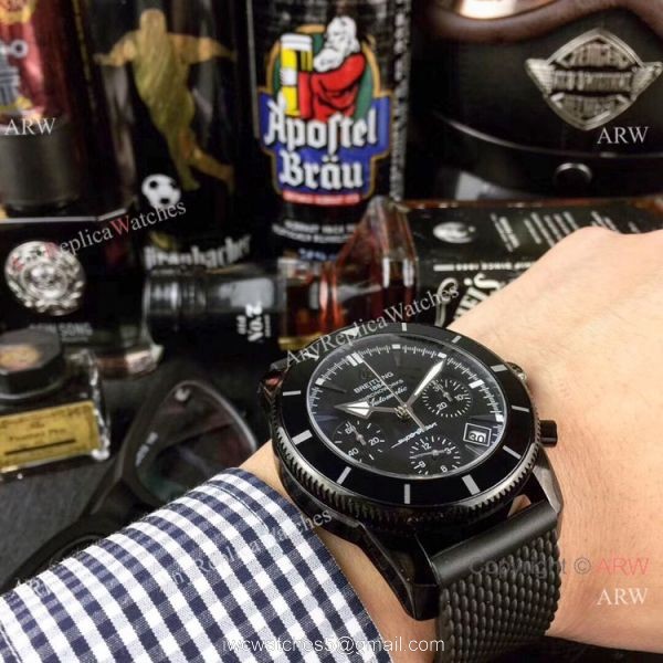 Replica Breitling Superocean Chronograph Men Watch All Black Replica Breitling Superocean Chronograph Men Watch All Black