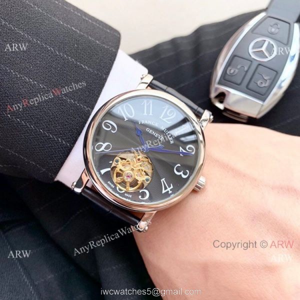 Clone Franck Muller Geneve Tourbillon Rose Gold Men Watch 42mm Clone Franck Muller Geneve Tourbillon Rose Gold Men Watch 42mm