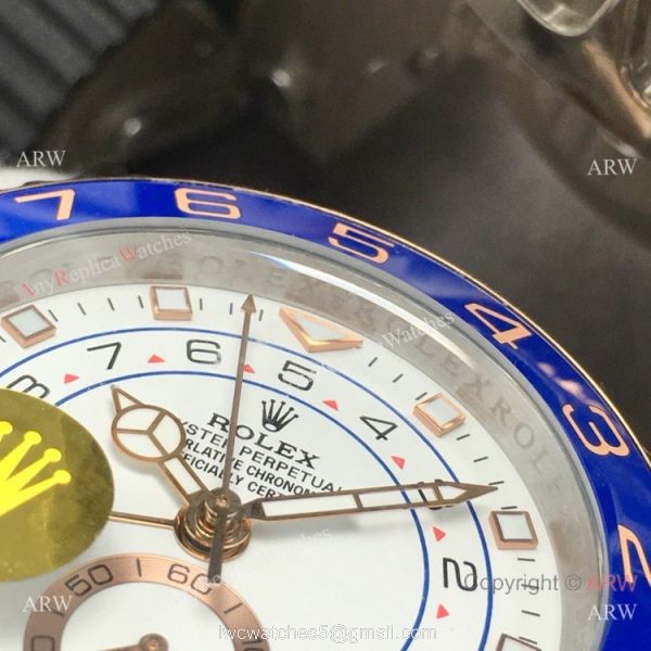N9 Factory Swiss 7750 Rolex Yacht-Master II Watch 2-Tone Rose Gold N9 Factory Swiss 7750 Rolex Yacht-Master II Watch 2-Tone Rose Gold