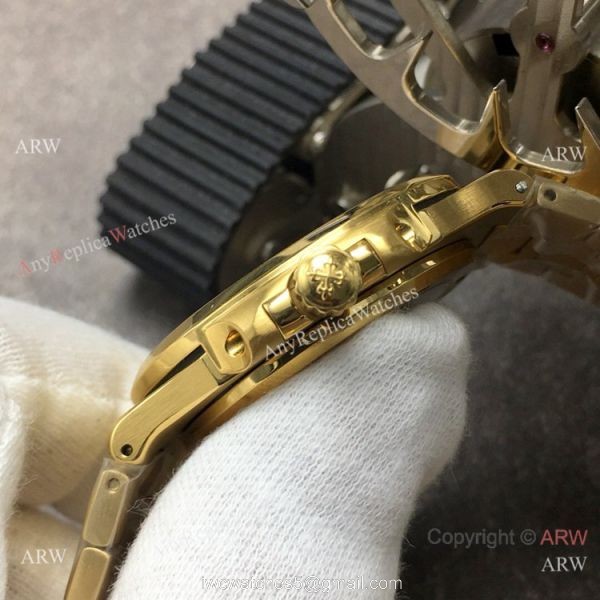 Swiss Grade 1 Copy Patek Philippe Nautilus GBF Swiss Cal.324 Yellow Gold Watch Swiss Grade 1 Copy Patek Philippe Nautilus GBF Swiss Cal.324 Yellow Gold Watch