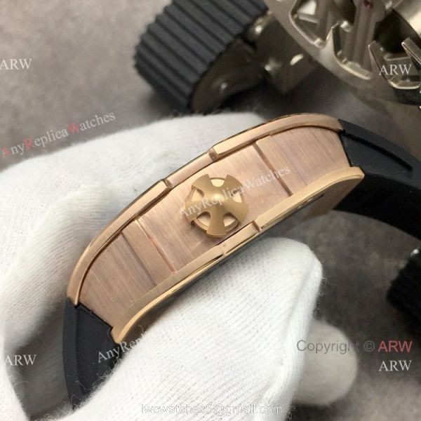Super Clone Richard Mille AAA RM 67-01 Extra Flat Rose Gold Diamond Watch Super Clone Richard Mille AAA RM 67-01 Extra Flat Rose Gold Diamond Watch