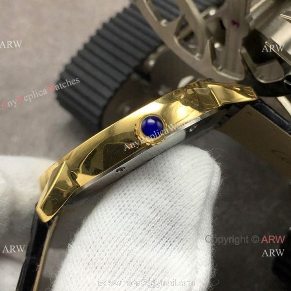 (GB)Swiss Replica Cartier Ronde Solo De Watch Gold Case Diamond Bezel (GB)Swiss Replica Cartier Ronde Solo De Watch Gold Case Diamond Bezel