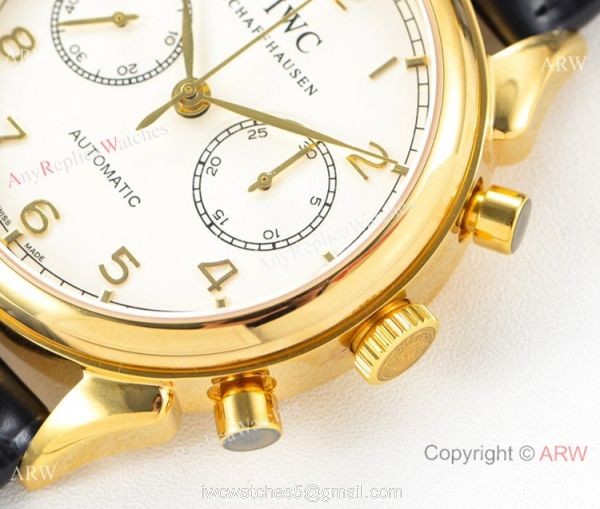 Swiss Replica IWC Portuguese 7750 Watch Gold Case 2019 New Swiss Replica IWC Portuguese 7750 Watch Gold Case 2019 New