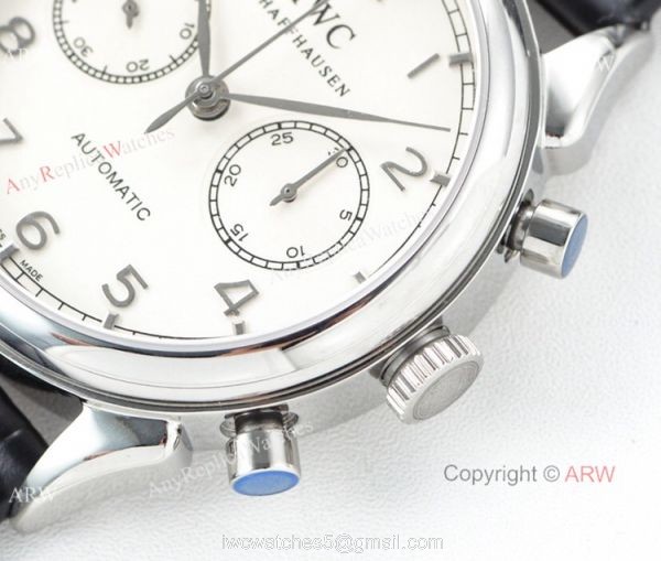 Super Clone IWC Schaffhausen Portugieser SS White Face Men Watch SWISS 7750 Super Clone IWC Schaffhausen Portugieser SS White Face Men Watch SWISS 7750