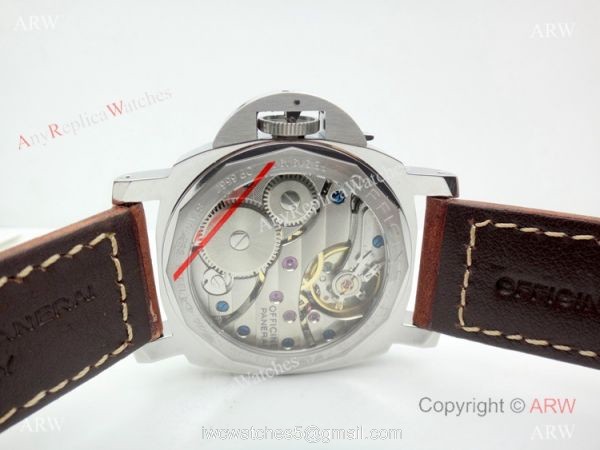 Swiss Replica Panerai Luminor Marina Acciaio PAM 111 Watch SS Green Markers Swiss Replica Panerai Luminor Marina Acciaio PAM 111 Watch SS Green Markers