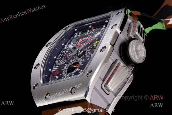 KV Factory Richard Mille RM 011 Black Kite Replica Watches With Camouflage Rubber Strap KV Factory Richard Mille RM 011 Black Kite Replica Watches With Camouflage Rubber Strap