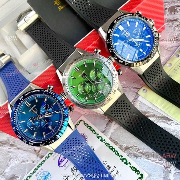 2020 New Replica Tag Heuer Carrera Heuer 02 Blue Dial Watch 2020 New Replica Tag Heuer Carrera Heuer 02 Blue Dial Watch
