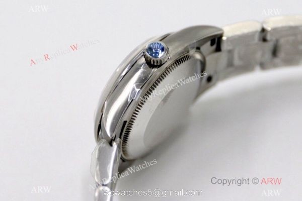 EW Factory 31mm Swiss Replica Rolex Oyster Perpetual Tif-fa-ny blue Dial Watch EW Factory 31mm Swiss Replica Rolex Oyster Perpetual Tif-fa-ny blue Dial Watch