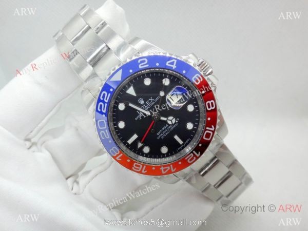 Higgest Quality Rolex GMT Master II Pepsi Replica Watch with ETA 2836 Movement Higgest Quality Rolex GMT Master II Pepsi Replica Watch with ETA 2836 Movement