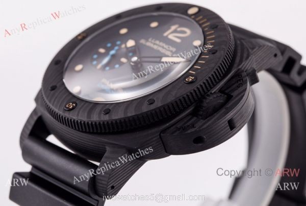 Swiss Grade 1 Panerai Luminor Submersible Carbon Watch VS Factory V2 Swiss Grade 1 Panerai Luminor Submersible Carbon Watch VS Factory V2