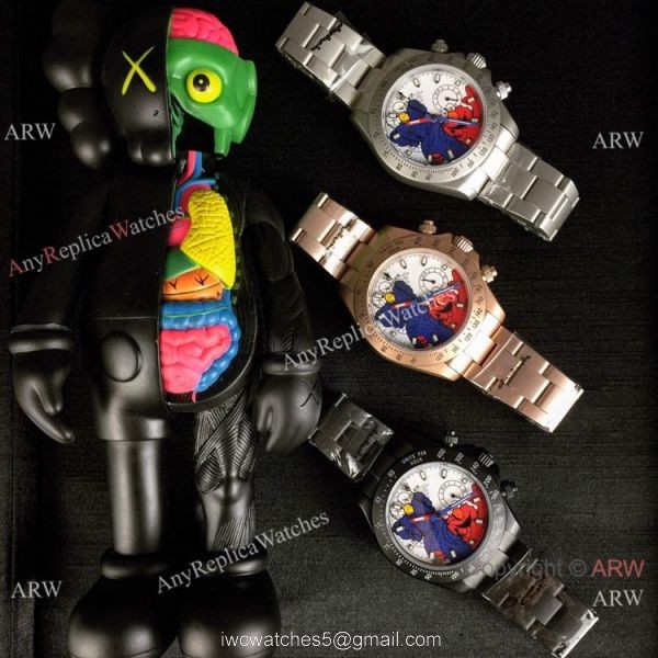 Rolex Blaken Replica Daytona Watches Blacksteel Blue&038;Red Dial Rolex Blaken Replica Daytona Watches Blacksteel Blue&038;Red Dial
