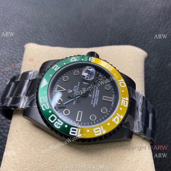 KS Factory Swiss Rolex GMT Master II Swiss ETA Watch GreenYellow Ceramic KS Factory Swiss Rolex GMT Master II Swiss ETA Watch GreenYellow Ceramic