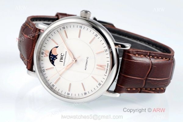 Swiss Replica IWC Portofino Moon Phase 40mm Watch IWS Factory Swiss Replica IWC Portofino Moon Phase 40mm Watch IWS Factory