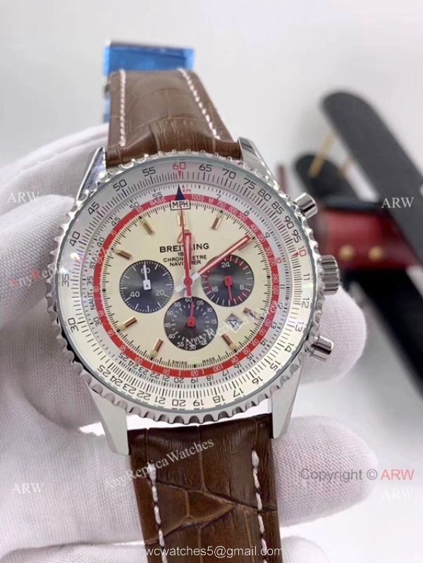 Replica Breitling Navitimer B01 TWA Stainless Steel Cream Dial Watch -2020 New Replica Breitling Navitimer B01 TWA Stainless Steel Cream Dial Watch -2020 New