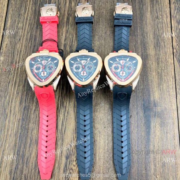 Best Copy Tonino Lamborghini Spyder Rose Gold Mens Chronograph Watches Best Copy Tonino Lamborghini Spyder Rose Gold Mens Chronograph Watches