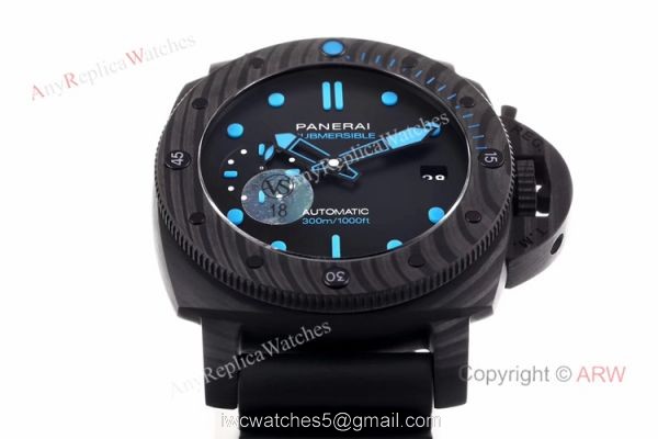 VS Factory New Swiss Replica Panerai Submersible PAM 960 42mm Carbon Watches VS Factory New Swiss Replica Panerai Submersible PAM 960 42mm Carbon Watches