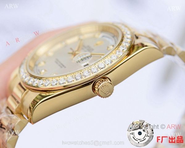 NEW UPGRADED Fake Presidential Rolex Daydate 2 Silver Diamond Dial 41mm NEW UPGRADED Fake Presidential Rolex Daydate 2 Silver Diamond Dial 41mm