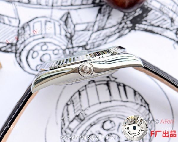 NEW UPGRADED Clone Rolex Datejust II 41mm Watch Black Dial Black Leather Strap NEW UPGRADED Clone Rolex Datejust II 41mm Watch Black Dial Black Leather Strap