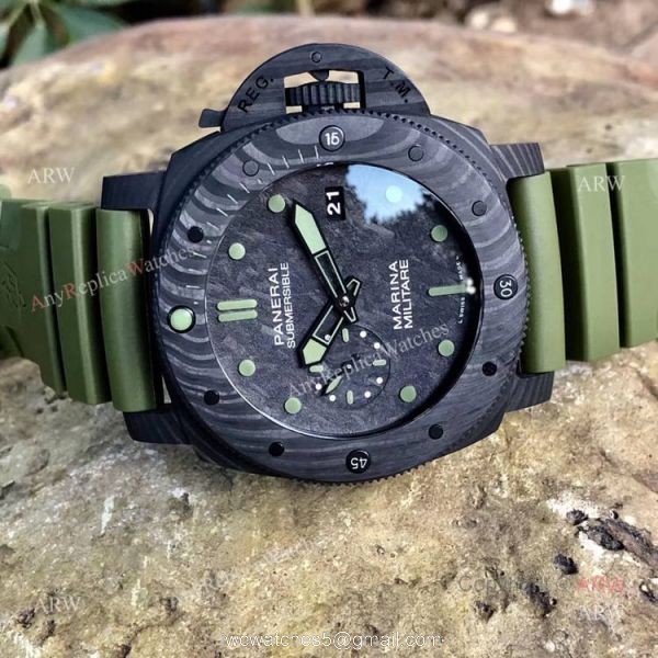 New Panerai Submersible Marina Militare Carbotech PAM00961 Swiss Replica Watch-VS Factory Panerai New Panerai Submersible Marina Militare Carbotech PAM00961 Swiss Replica Watch-VS Factory Panerai