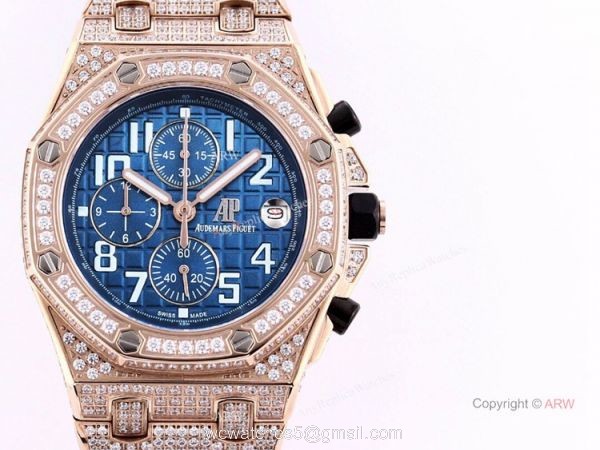 Audemars Piguet Royal Oak Rose Gold Blue Chronograph Dial Mens Watch Replica For Sale Audemars Piguet Royal Oak Rose Gold Blue Chronograph Dial Mens Watch Replica For Sale