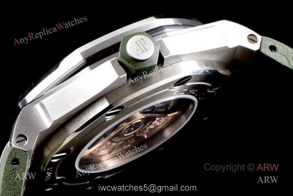 New JF Factory Audemars Piguet Royal Oak Offshore Diver 15710 Green Dial Watch Replica New JF Factory Audemars Piguet Royal Oak Offshore Diver 15710 Green Dial Watch Replica