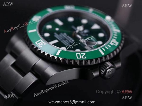V6 Factory Rolex Blaken Submariner Green Dial Knockoff Watch Swiss 3135 For Men V6 Factory Rolex Blaken Submariner Green Dial Knockoff Watch Swiss 3135 For Men